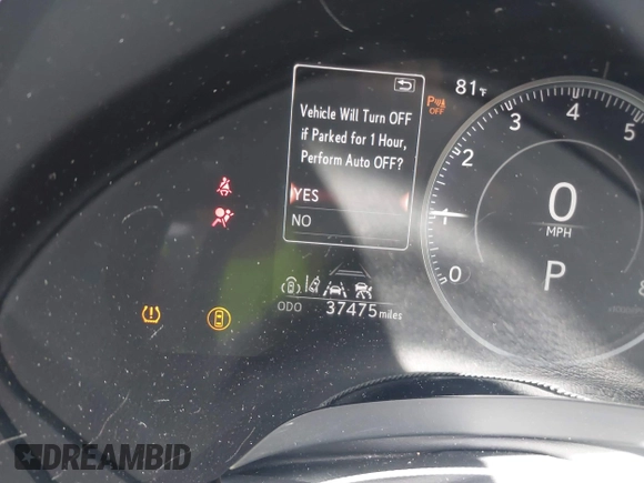 2023 Lexus RX 350 with VIN JTJCHMAA3P2009288, listed as a IAAI auction lot 42097583 with 37,475 mi miles and . Bid and sale history available at DreamBid. Image 7.