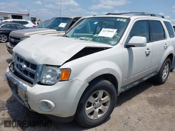 2010 Ford Escape Limited with VIN 1FMCU9E72AKC27235, listed as a IAAI auction lot 42378666 with 112,991 mi miles and . Bid and sale history available at DreamBid. Image 2.