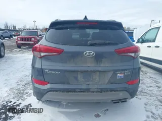 2017 Hyundai Tucson Limited with VIN KM8J3CA27HU307808, listed as a IAAI auction lot 41980342 with 91,669 mi miles. Bid and sale history available at carsss.com. Image 17.