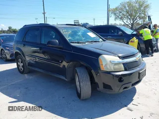 2008 Chevrolet Equinox LT with VIN 2CNDL43F686003418, listed as a IAAI auction lot 41647537 with 147,701 mi miles. Bid and sale history available at carsss.com. Image 1.
