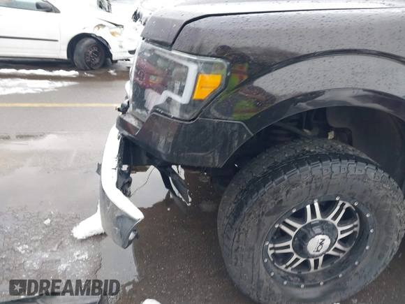 2013 Ford F-150 XL with VIN 1FTFW1EF7DKD00883, listed as a IAAI auction lot 41588646 with 161,497 mi miles. Bid and sale history available at carsss.com. Image 6.