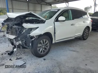 2013 Infiniti JX35 with VIN 5N1AL0MN3DC330524, listed as a Copart auction lot 72678044 with 0 mi miles and Salvage Title. Bid and sale history available at carsss.com. Image 1.