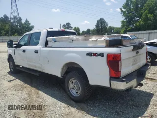 2021 Ford F-250 XL with VIN 1FT7W2B6XMEC11113, listed as a Copart auction lot 60110065 with 67,576 mi miles and Clean title. Bid and sale history available at DreamBid. Image 2.