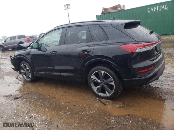 2023 Audi Q4 e-tron Premium Plus with VIN WA1L2BFZ3PP003429, listed as a Copart auction lot 45832614 with 6,732 mi miles. Bid and sale history available at carsss.com. Image 2.