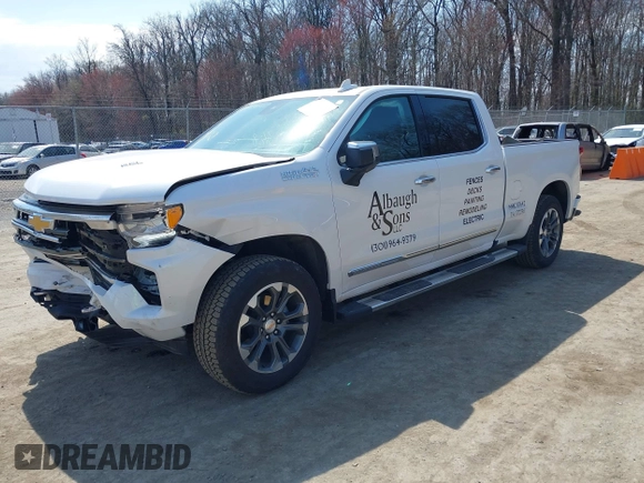 2025 Chevrolet Silverado 1500 with VIN 3GCUKJEL2SG115606, listed as a IAAI auction lot 41917657 with 10,413 mi miles and . Bid and sale history available at DreamBid. Image 17.