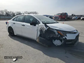 2022 Toyota Corolla SE with VIN 5YFS4MCEXNP103984, listed as a Copart auction lot 45969555 with 17,531 mi miles and Salvage Title. Bid and sale history available at DreamBid. Image 4.