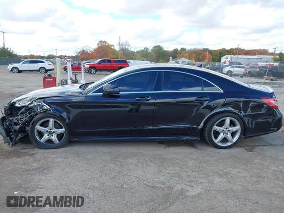 2015 Mercedes-Benz CLS 400 with VIN WDDLJ6HB7FA157214, listed as a IAAI auction lot 40657456 with 136,153 mi miles and . Bid and sale history available at DreamBid. Image 14.