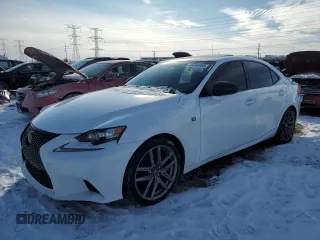 2015 Lexus IS 250 with VIN JTHCF1D28F5020200, listed as a Copart auction lot 45394435 with 122,698 mi miles and Salvage Title. Bid and sale history available at carsss.com. Image 1.