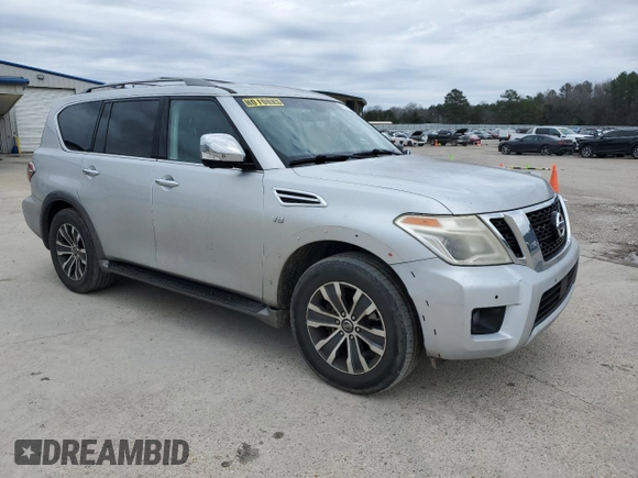 2017 Nissan Armada SL with VIN JN8AY2ND6H9007843, listed as a Copart auction lot 45537635 with 145,579 mi miles and Clean Title. Bid and sale history available at carsss.com. Image 4.