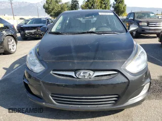 2012 Hyundai Accent SE with VIN KMHCU5AE6CU052167, listed as a Copart auction lot 52408755 with 184,652 mi miles and Clean Title. Bid and sale history available at carsss.com. Image 5.