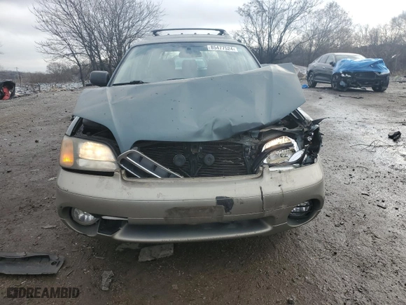 2001 Subaru Legacy Wagon Outback w/RB Equip with VIN 4S3BH665017645702, listed as a Copart auction lot 85477524 with 123,763 mi miles and Salvage Title. Bid and sale history available at carsss.com. Image 5.