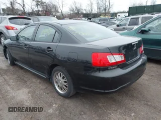 2010 Mitsubishi Galant FE with VIN 4A32B2FF3AE003308, listed as a IAAI auction lot 41927793 with 999,999 mi miles. Bid and sale history available at carsss.com. Image 3.