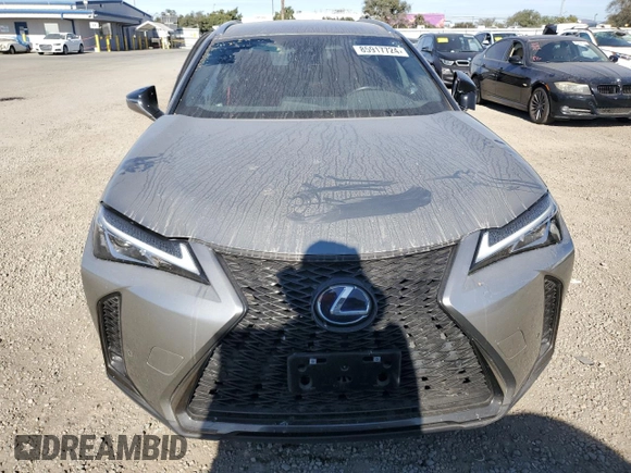 2022 Lexus UX 250h F Sport with VIN JTHE9JBHXN2057367, listed as a Copart auction lot 85917724 with 60,556 mi miles and Salvage Title. Bid and sale history available at DreamBid. Image 5.