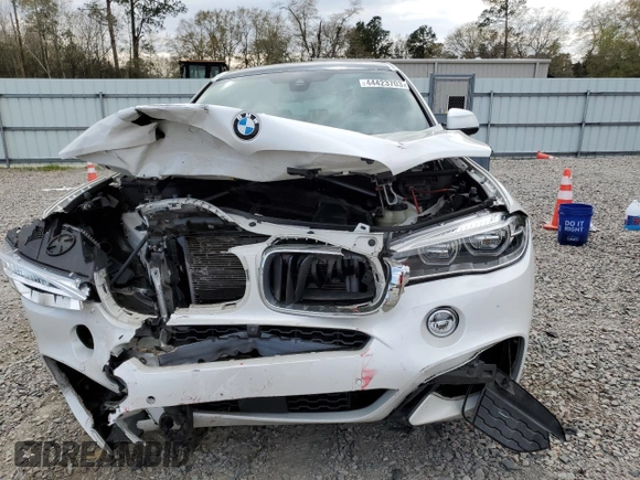 2019 BMW X6 xDrive35i with VIN 5UXKU2C5XK0Z63666, listed as a Copart auction lot 44423703 with 50,800 mi miles. Bid and sale history available at carsss.com. Image 5.