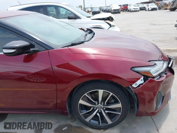 2020 Nissan Maxima SV with VIN 1N4AA6CV3LC386062, listed as a IAAI auction lot 42132959 with 40,098 mi miles and . Bid and sale history available at DreamBid. Image 18.