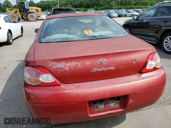 2003 Toyota Solara SE with VIN 2T1CE22P23C024931, listed as a Copart auction lot 57196044 with Not provided miles and Salvage title. Bid and sale history available at DreamBid. Image 6.