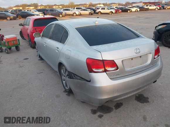 2008 Lexus GS 350 with VIN JTHBE96S380037190, listed as a IAAI auction lot 41780610 with 259,432 mi miles. Bid and sale history available at carsss.com. Image 3.