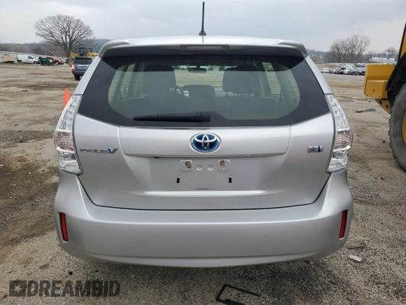 2014 Toyota Prius Two with VIN JTDZN3EU5E3311614, listed as a Copart auction lot 53840625 with 115,111 mi miles and Clean Title. Bid and sale history available at DreamBid. Image 6.