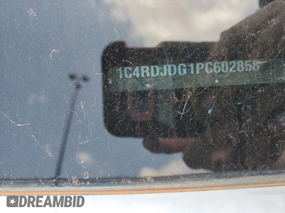 2023 Dodge Durango GT Plus с VIN 1C4RDJDG1PC602858, выставлен на аукционе Copart как лот 59918205 с пробегом Не указан миль и На запчасти • Non repairable. История ставок и продаж доступна на DreamBid. Изображение 14.