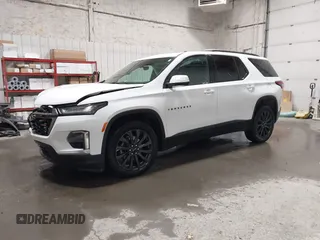 2023 Chevrolet Traverse RS with VIN 1GNEVJKW7PJ330843, listed as a IAAI auction lot 41583813 with 16,683 mi miles and . Bid and sale history available at DreamBid. Image 17.
