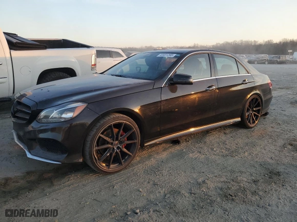 2016 Mercedes-Benz E-Class E 350 Sport with VIN WDDHF5KB0GB197267, listed as a Copart auction lot 46931265 with 101,224 mi miles and Salvage Title. Bid and sale history available at carsss.com. Image 1.