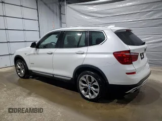 2017 BMW X3 xDrive28i with VIN 5UXWX9C34H0W78776, listed as a Copart auction lot 49159505 with 107,591 mi miles and Salvage Title. Bid and sale history available at DreamBid. Image 2.