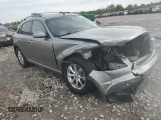 2008 Infiniti FX z VIN JNRAS08W88X203941, wystawiony jako Copart lot #54066825 z przebiegiem 223 729 mil mil oraz Szkoda całkowita • Salvage title. Historia ofert i sprzedaży dostępna na DreamBid. Obrazek 4.