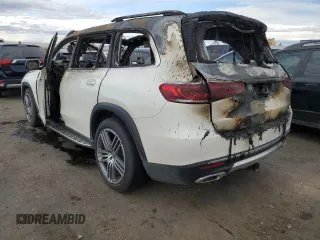 2021 Mercedes-Benz GLS with VIN 4JGFF5KE2MA446015, listed as a Copart auction lot 63478542 with Not Provided miles and Salvage Title. Bid and sale history available at carsss.com. Image 3.