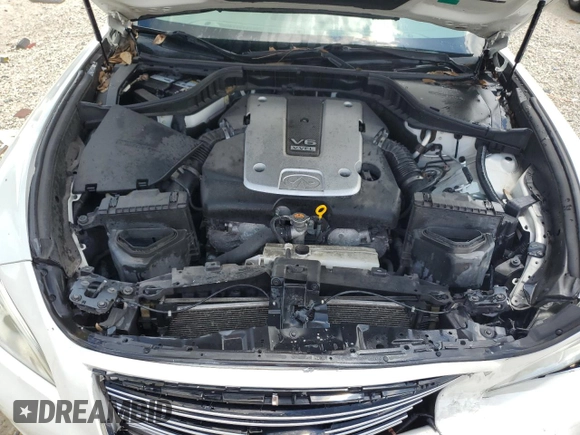 2011 Infiniti M37 with VIN JN1BY1AP1BM323717, listed as a Copart auction lot 60325524 with 155,508 mi miles and Salvage Title. Bid and sale history available at carsss.com. Image 11.