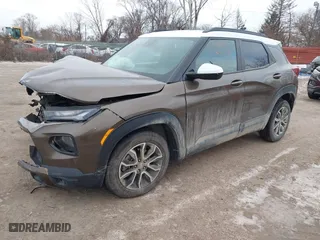 2021 Chevrolet TrailBlazer ACTIV with VIN KL79MVSL1MB126522, listed as a IAAI auction lot 41218674 with 41,659 mi miles. Bid and sale history available at carsss.com. Image 17.