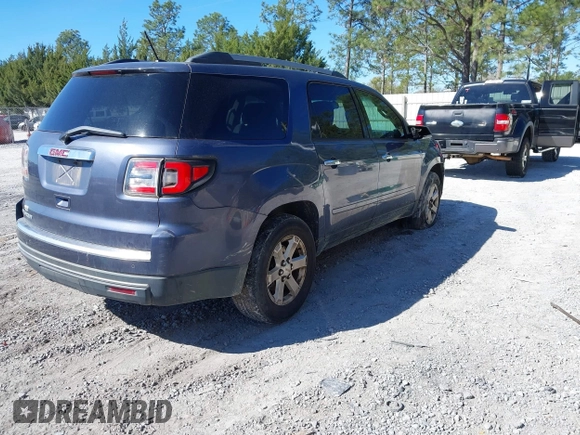 2014 GMC Acadia SLE with VIN 1GKKRPKD8EJ279176, listed as a IAAI auction lot 41832284 with 171,169 mi miles. Bid and sale history available at carsss.com. Image 4.