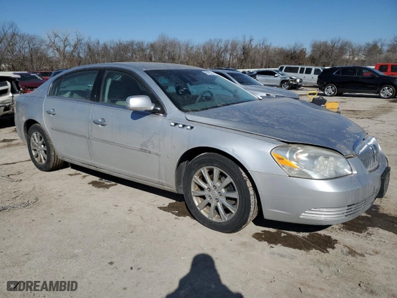 2009 Buick Lucerne CXL-3 with VIN 1G4HD57M19U138192, listed as a Copart auction lot 46449325 with 35,199 mi miles and Salvage Title. Bid and sale history available at carsss.com. Image 4.