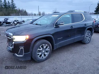 2021 GMC Acadia SLE with VIN 1GKKNRLSXMZ137772, listed as a Copart auction lot 85474484 with 44,932 mi miles and Salvage Title. Bid and sale history available at carsss.com. Image 1.