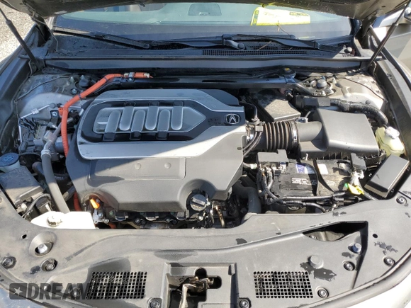 2019 Acura RLX Hybrid Advance Pkg with VIN JH4KC2F98KC000152, listed as a Copart auction lot 50543715 with 55,179 mi miles and Salvage Title. Bid and sale history available at carsss.com. Image 11.