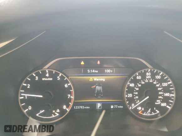 2015 Nissan Murano Platinum with VIN 5N1AZ2MH4FN289932, listed as a Copart auction lot 62149895 with 123,793 mi miles and Salvage title. Bid and sale history available at DreamBid. Image 9.