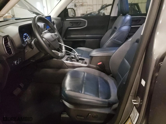 2021 Ford Bronco Sport Outer Banks with VIN 3FMCR9C68MRA57992, listed as a Copart auction lot 50617105 with 54,356 mi miles and Salvage Title. Bid and sale history available at carsss.com. Image 7.