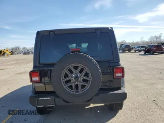 2024 Jeep Wrangler Sport S with VIN 1C4PJXDG0RW260789, listed as a Copart auction lot 49603305 with 4,125 mi miles and Salvage Title. Bid and sale history available at DreamBid. Image 6.