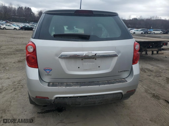 2014 Chevrolet Equinox LS with VIN 2GNFLEEK4E6300591, listed as a Copart auction lot 50058745 with 251,581 mi miles and Salvage Title. Bid and sale history available at carsss.com. Image 6.