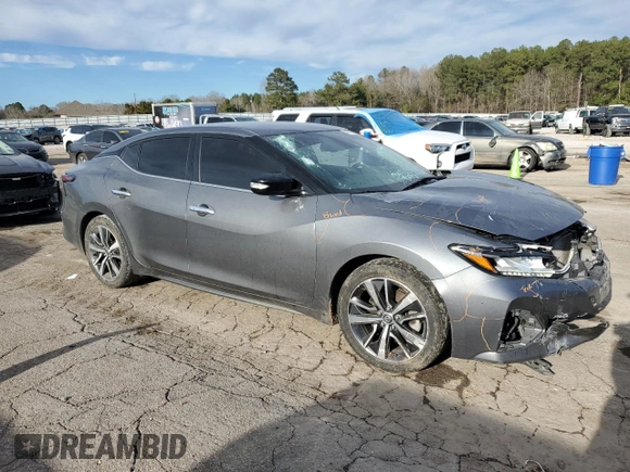 2020 Nissan Maxima SV with VIN 1N4AA6CV4LC362644, listed as a Copart auction lot 46708215 with 93,669 mi miles and Salvage Title. Bid and sale history available at carsss.com. Image 4.