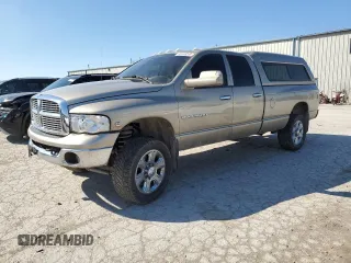 2005 Dodge Ram 3500 SLT with VIN 3D7LS38C55G795448, listed as a Copart auction lot 49448295 with 291,415 mi miles and Salvage Title. Bid and sale history available at carsss.com. Image 1.