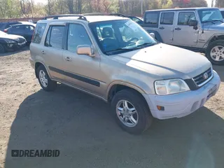 2001 Honda CR-V SE with VIN JHLRD18781C052515, listed as a IAAI auction lot 42090187 with 176,875 mi miles. Bid and sale history available at carsss.com. Image 1.