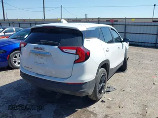 2022 GMC Terrain SLE with VIN 3GKALMEV8NL109103, listed as a IAAI auction lot 41864088 with 69,558 mi miles. Bid and sale history available at carsss.com. Image 4.