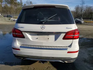 2017 Mercedes-Benz GLS 450 with VIN 4JGDF6EE1HA887438, listed as a Copart auction lot 42875025 with 83,584 mi miles and Salvage Title. Bid and sale history available at DreamBid. Image 6.