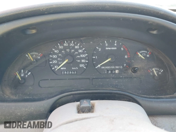 1994 Ford Mustang with VIN 1FALP4041RF171911, listed as a IAAI auction lot 42705975 with 292,952 mi miles and . Bid and sale history available at DreamBid. Image 7.