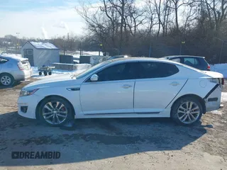 2015 Kia Optima SXL Turbo with VIN 5XXGR4A65FG428023, listed as a IAAI auction lot 41416027 with 100,372 mi miles and . Bid and sale history available at DreamBid. Image 14.