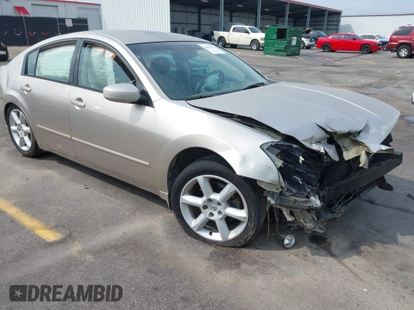 2005 Nissan Maxima SL with VIN 1N4BA41E45C840348, listed as a IAAI auction lot 42038531 with 89,788 mi miles and . Bid and sale history available at DreamBid. Image 1.