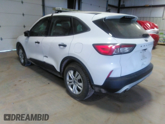 2020 Ford Escape S with VIN 1FMCU0F60LUA63492, listed as a IAAI auction lot 41732314 with 66,295 mi miles and . Bid and sale history available at carsss.com. Image 3.