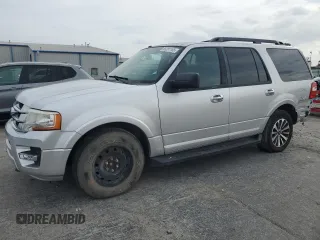 2017 Ford Expedition XLT with VIN 1FMJU1JT3HEA26237, listed as a Copart auction lot 65281165 with 112,512 mi miles and Salvage title. Bid and sale history available at DreamBid. Image 1.