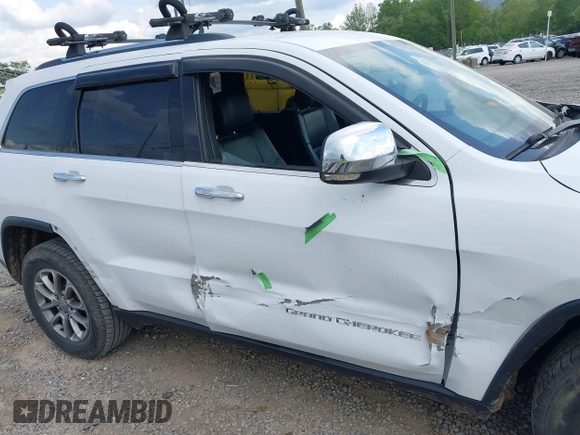 2016 Jeep Grand Cherokee Limited with VIN 1C4RJFBGXGC321747, listed as a IAAI auction lot 42150646 with 125,615 mi miles and . Bid and sale history available at DreamBid. Image 6.