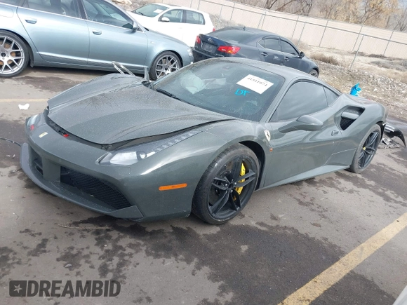 2018 Ferrari 488 z VIN ZFF79ALA9J0229410, wystawiony jako IAAI lot #41511074 z przebiegiem Nie podano mil oraz . Historia ofert i sprzedaży dostępna na DreamBid. Obrazek 17.